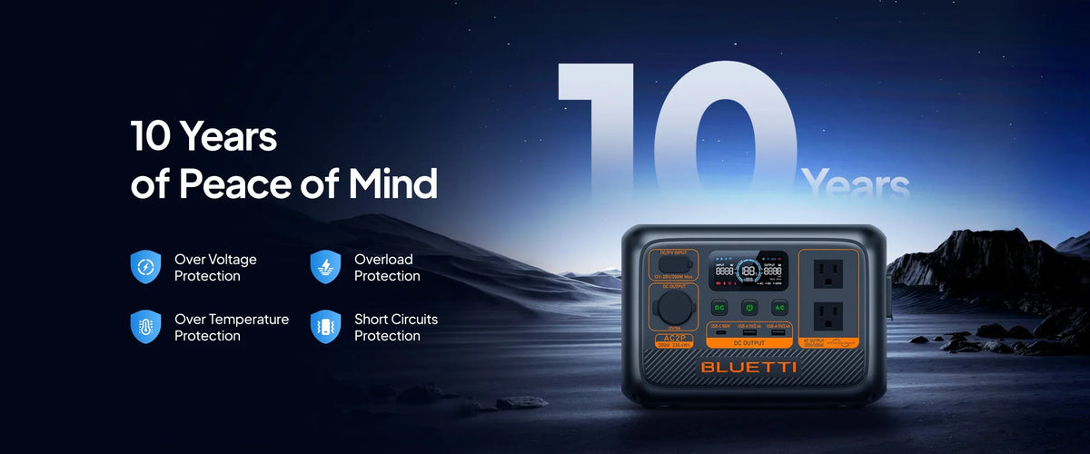 BLUETTI AC2P 300W 230.4Wh Portable Power Station