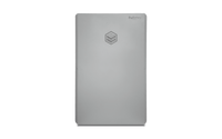 A sleek, silver rectangular LiFePO4 battery unit featuring the BigBattery brand name and logo in the top right corner on a transparent background.