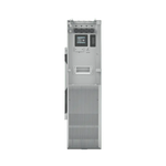 A rectangular EG4 industrial electronic equipment unit with a display screen, buttons, and vents, viewed from the front against a plain white background. The display features a clear font for easy readability, enhancing its user-friendly design.