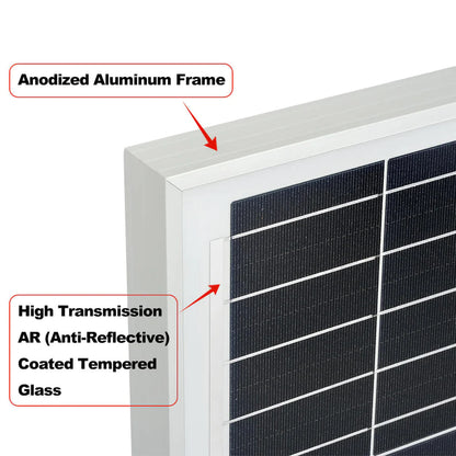 RICH SOLAR MEGA 200W 24V Monocrystalline Solar Panel