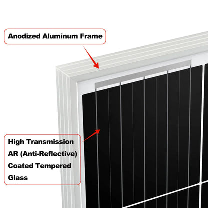 RICH SOLAR MEGA 200W 12V Monocrystalline Solar Panel