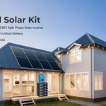 Sungold Power 10,000W Off‑Grid Solar Kit 25.6 kWh 48VDC 120V/240V 12×550W Solar Panels SGR‑10K25S