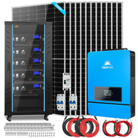 Sungold Power 10kW Off-Grid Solar Kit 48V 120/240V | 32.14kWh PowerMax Outdoor Lithium Battery | 12 x 550W Solar Panels | SGR-10K32P