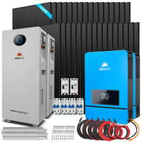 Sungold Power 20kW Off-Grid Solar Kit 48V 120/240V | 32.14kWh PowerMax Outdoor Lithium Battery | 32 x 450W Bifacial Solar Panels | SGR-20K32P