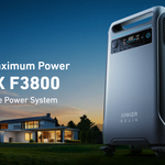 2× Anker SOLIX F3800 Portable Power Station | 12000W Output | 7.68kWh Battery Storage | Smart Home Power Kit