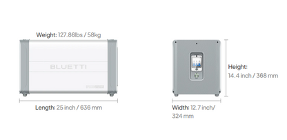 BLUETTI B500 4,960Wh LiFePO4 Expansion Battery | Works with EP900 or EP800