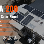RICH SOLAR MEGA 200W 12V Monocrystalline Solar Panel