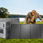 Mango Power E 3,000W 3.5kWh 120V Portable Power Station + 2 x 200W Solar Panels Package