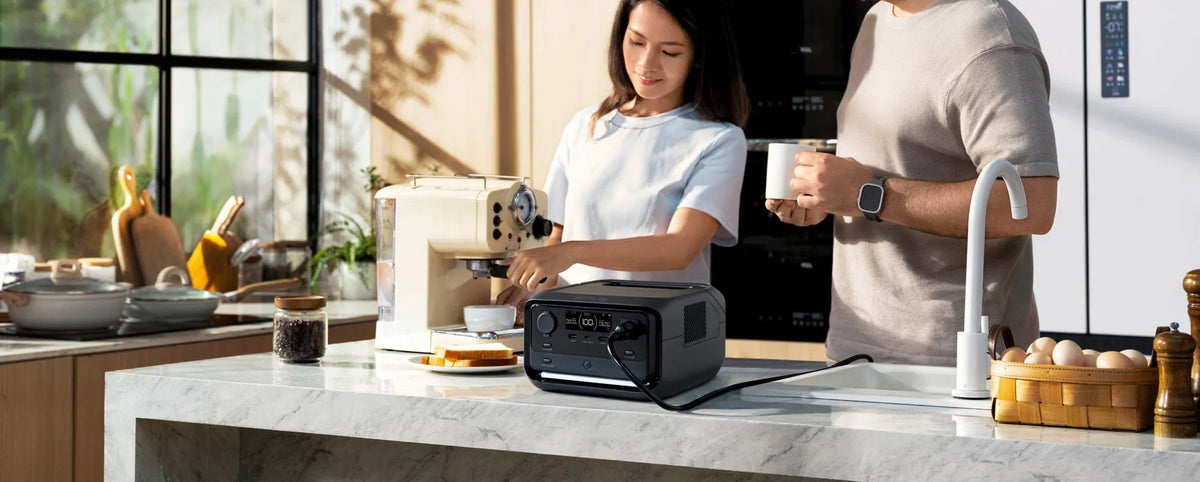 Ecoflow RIVER 3 Max 600W 572Wh Portable Solar Power Station | River 3 Plus + RIVER 3 Plus Smart Extra Battery (286Wh)