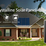 SunGoldPower 200W 48V Monocrystalline Solar Panels Kit