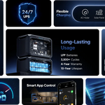 BLUETTI AC300 + B300 3,000W Output Portable Power Station | Home Battery Backup