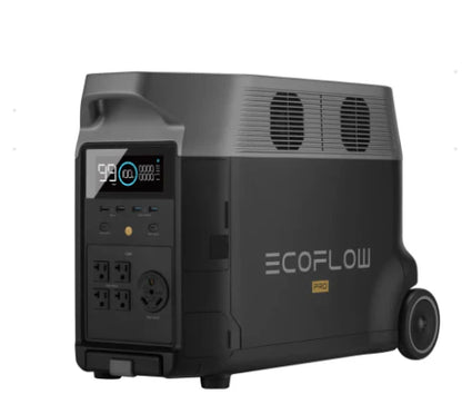 EcoFlow DELTA Pro 3600W 3.6kWh Portable Power Station + 400 Watts of Rigid Solar Panels