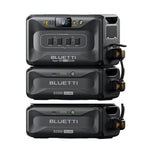 Bluetti Apex 300 with 2 x B300K expansion batteries - 3,840W 8,294.4Wh