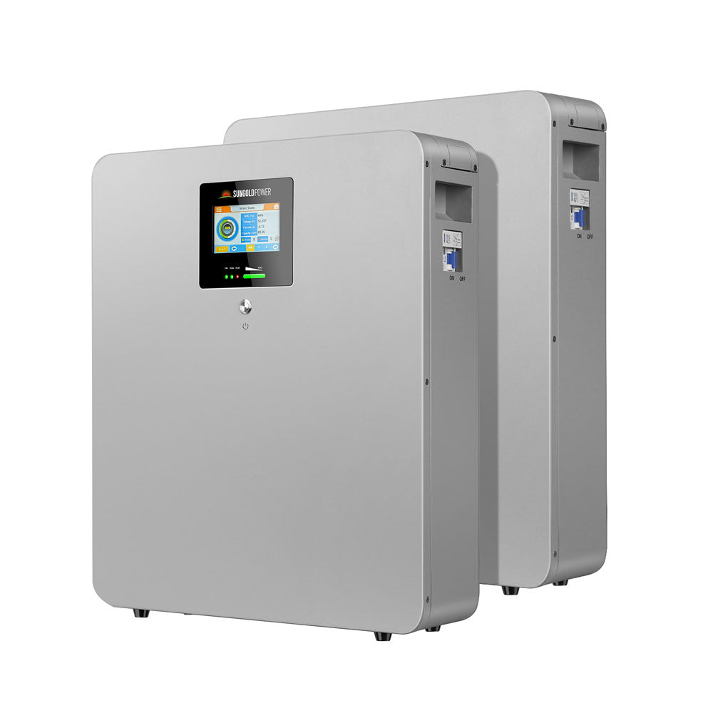 Sungold Power CoreX 5 Elite Wall-Mounted 48V 100Ah 5.12kWh LiFePO4 Residential Battery | Wi-Fi & Bluetooth