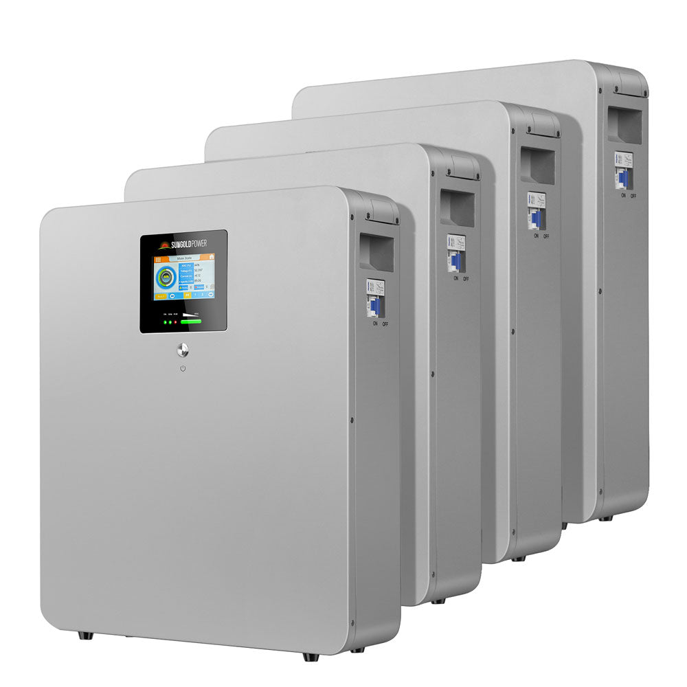 Sungold Power CoreX 5 Elite Wall-Mounted 48V 100Ah 5.12kWh LiFePO4 Residential Battery | Wi-Fi & Bluetooth