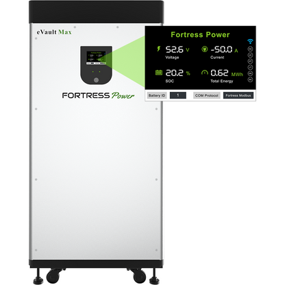 Fortress Power eVault MAX 18.5kWh 48V LFP Battery