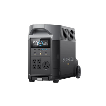 EcoFlow DELTA Pro 3600W 3.6kWh Portable Power Station +  12V Portable Solar Panels | Complete Portable Power Kit