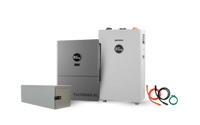 EG4 WallMount 314Ah All-Weather battery with FlexBOSS21 hybrid inverter outdoor grid-tied ESS kit