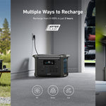 Anker SOLIX F1500 Portable Power Station | 1,800W Power Output | 1,536Wh Battery Capacity