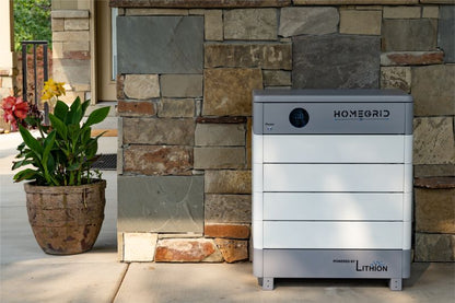 HomeGrid 4 Stack'd Series 48V 19.2kWh LFP Battery Bank