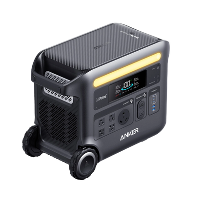 Anker SOLIX F2600 Portable Power Station | 2560Wh Battery Capacity｜2400W Output | WiFi Remote Control