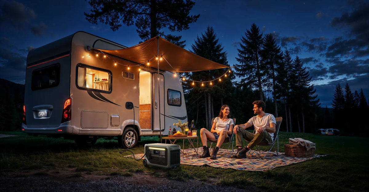 Anker SOLIX F3000 Portable Power Station + 400W Portable Solar Panel | 3,600W Power Output and 3,072Wh Battery Storage
