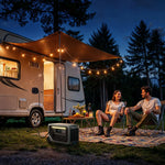 Anker SOLIX F3000 3,600W Portable Power Station with 6,144Wh Extra Battery+ 400W Portable Solar Panel