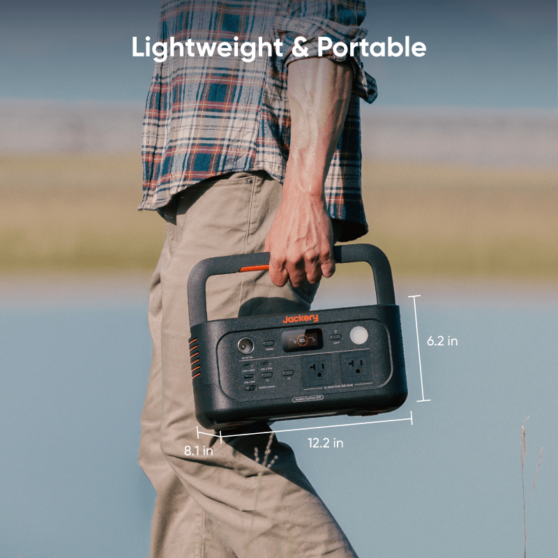 Jackery Solar Generator 600 v2 with SolarSaga 100 Air - image 5