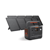 Jackery Solar Generator HomePower 1000 Plus v2 with 2x SolarSaga 100 Air Black - image 1