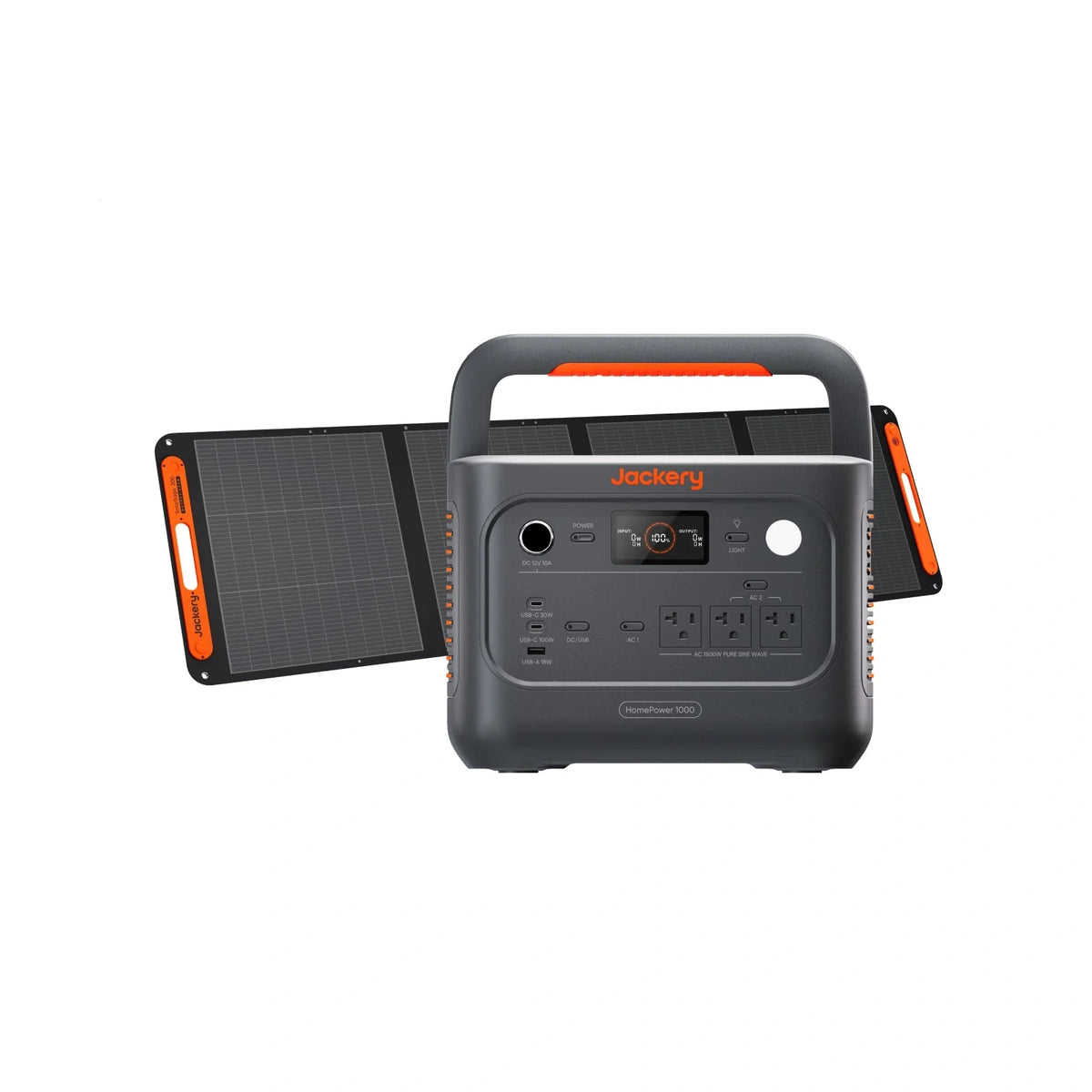 Jackery Solar Generator HomePower 1000 v2 with SolarSaga 200W Black - image 3