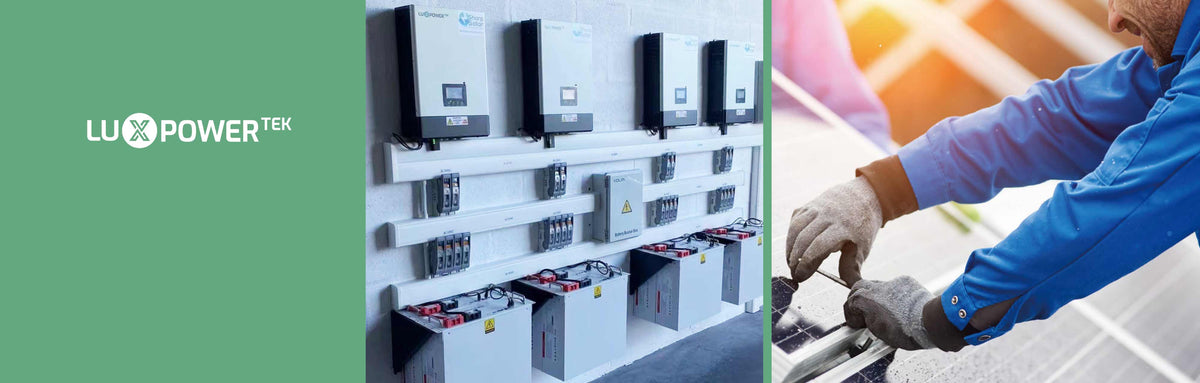 LUXPower 12kW 120V/240V Hybrid Inverter | UL1741 and IEEE1547 Certified | 10-Year Brand Warranty