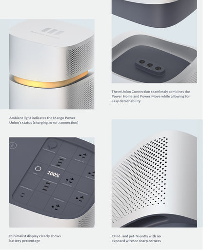 Mango Power 4,350W 6,900Wh Union Portable Battery and Power Station