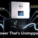 EG4 12kW Solar Power System with 48V 15.4kWh ETHOS Battery by BigBattery | Whole Home Backup