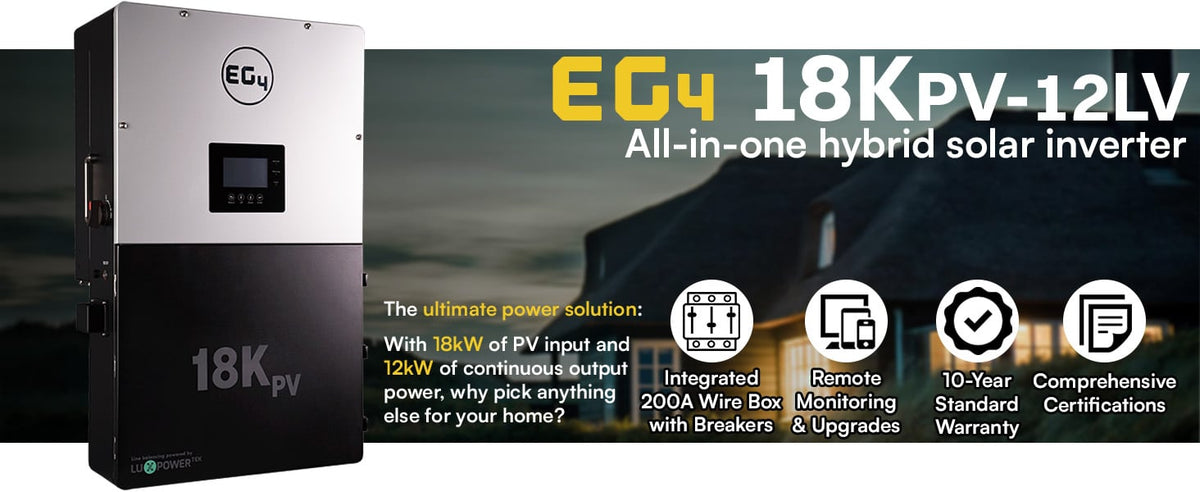 EG4 PowerPro 12kW 14.3kWh 48V System